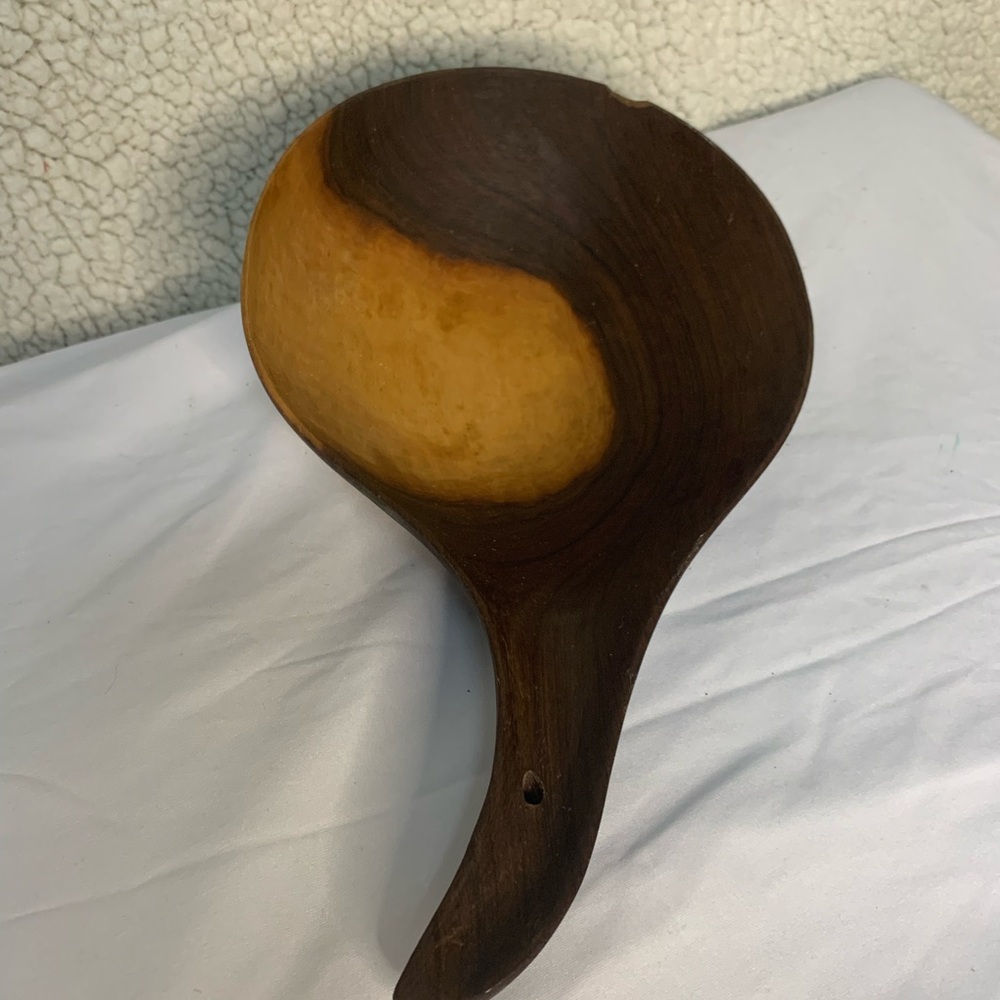 Handcrafted Wooden Serving Spoon